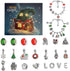 Kids L-O-V-E Christmas Advent DIY Bracelets